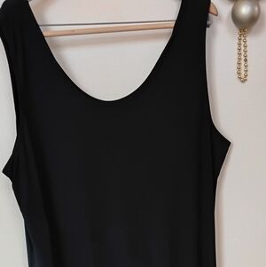 Elegant Black Sleeveless Dress